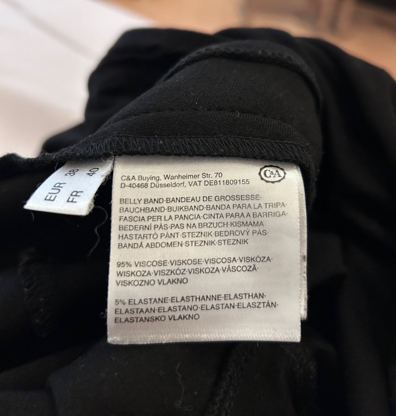 C&A Leggings: C&A Schwangerschaftshose Gr.38 – Usato da Vordemwald venduto da has_796n 4