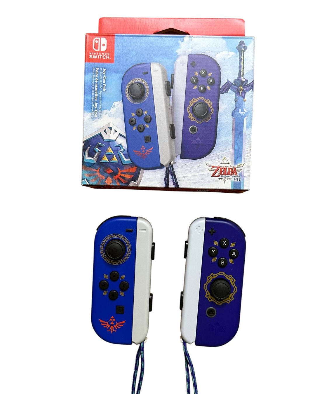 Nintendo Controller: Nintendo Switch Zelda Controller mit OVP – Gebraucht aus Domat/Ems von IsseldorsShop