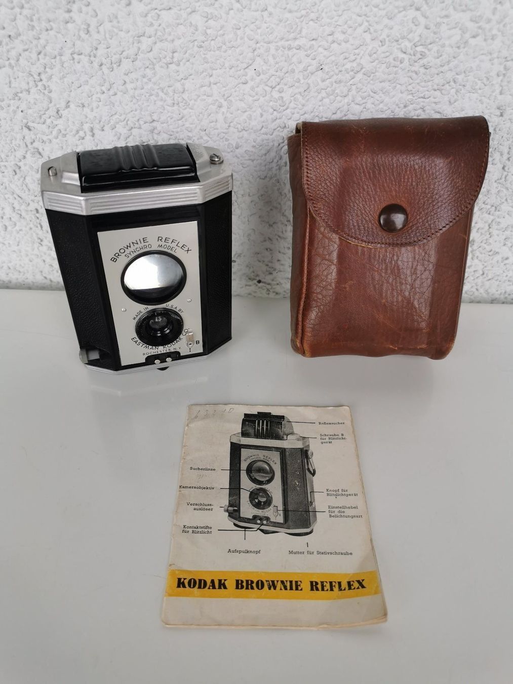 Kodak Fotocamera: Kodak Brownie Reflex (Synchro Model) – Usato da Dietikon venduto da Branquinha1981