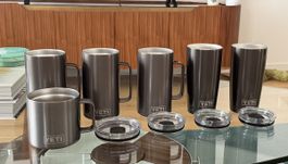 YETI Rambler Set 6-teilig – Edelstahl Thermobecher, Mugs 