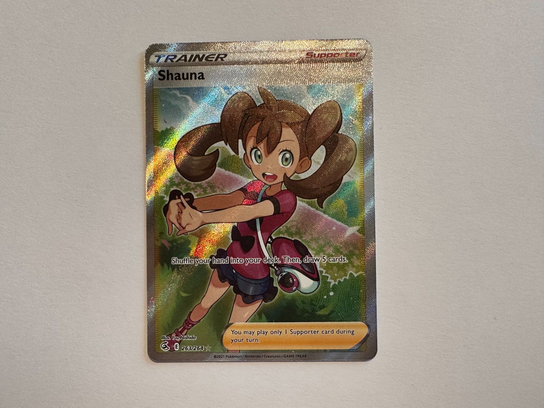 Pokémon Carte collezionabili: Trainer Shauna Fusion Strike EN – Nuovo (secondo la descrizione) da Hagendorn venduto da Pokecollectorch 1