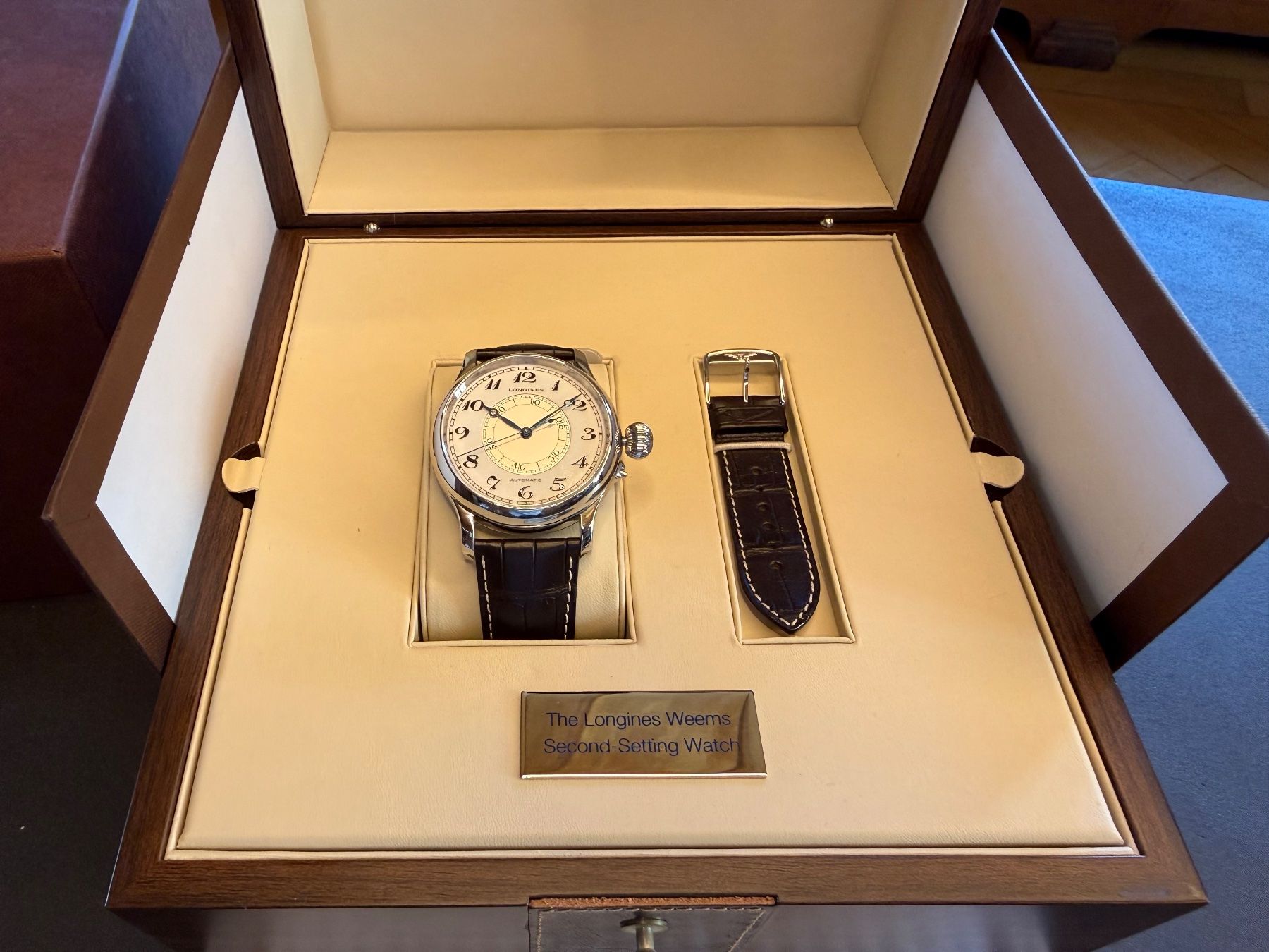 Longines Orologi: LONGINES Weems Second-Setting Watch L2.713.4 – Usato da Neuchâtel venduto da MarieRam 1