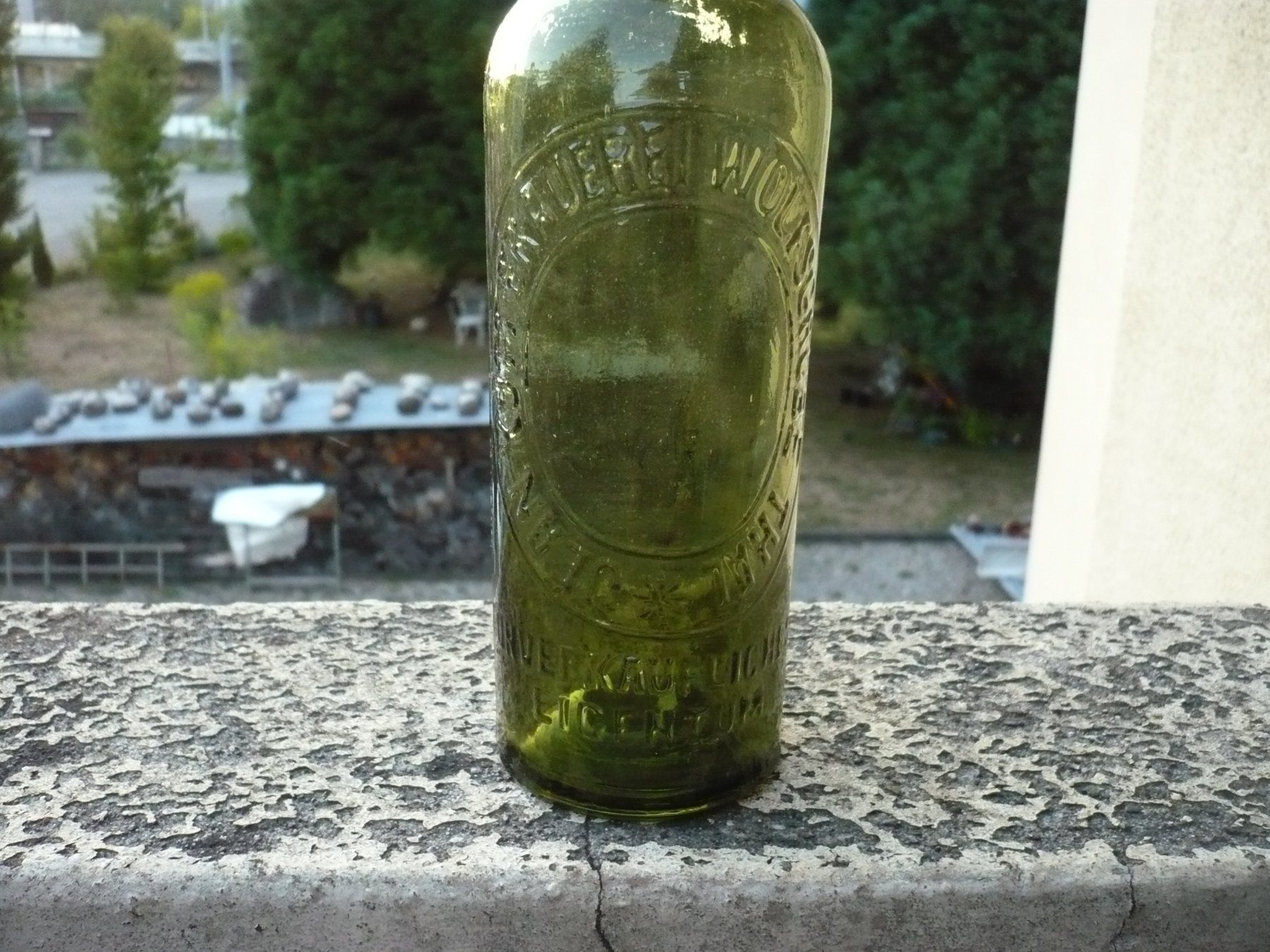 Bicchieri, Caraffe & Bottiglie: Bierflasche BRAUEREI WOLFSGRUBE THAL – Usato da Biberist venduto da Urmel 1