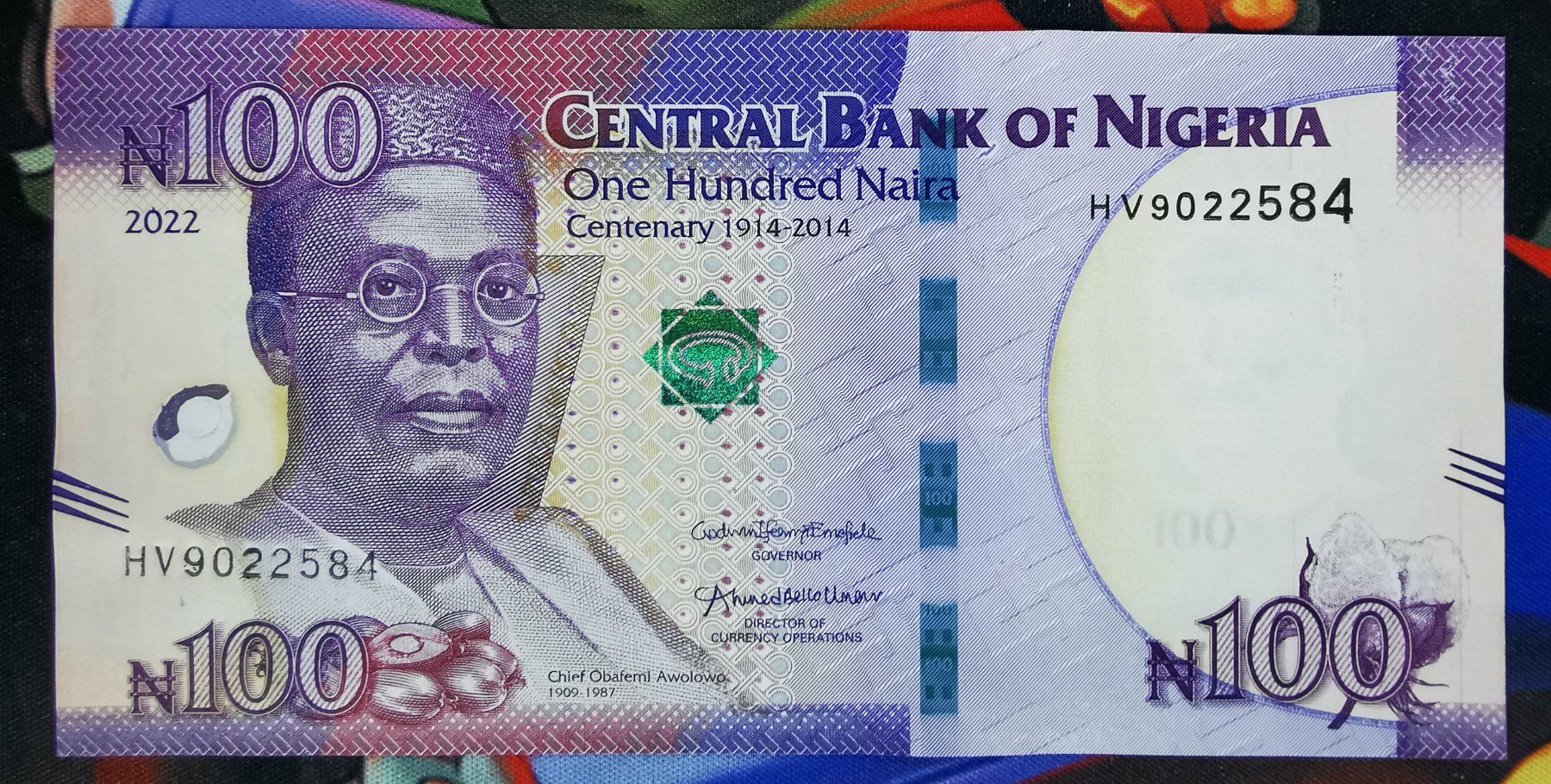 Banconote: Nigeria 100 Naira UNC Commémorative – Nuovo (secondo la descrizione) da Cousset venduto da Patricio77