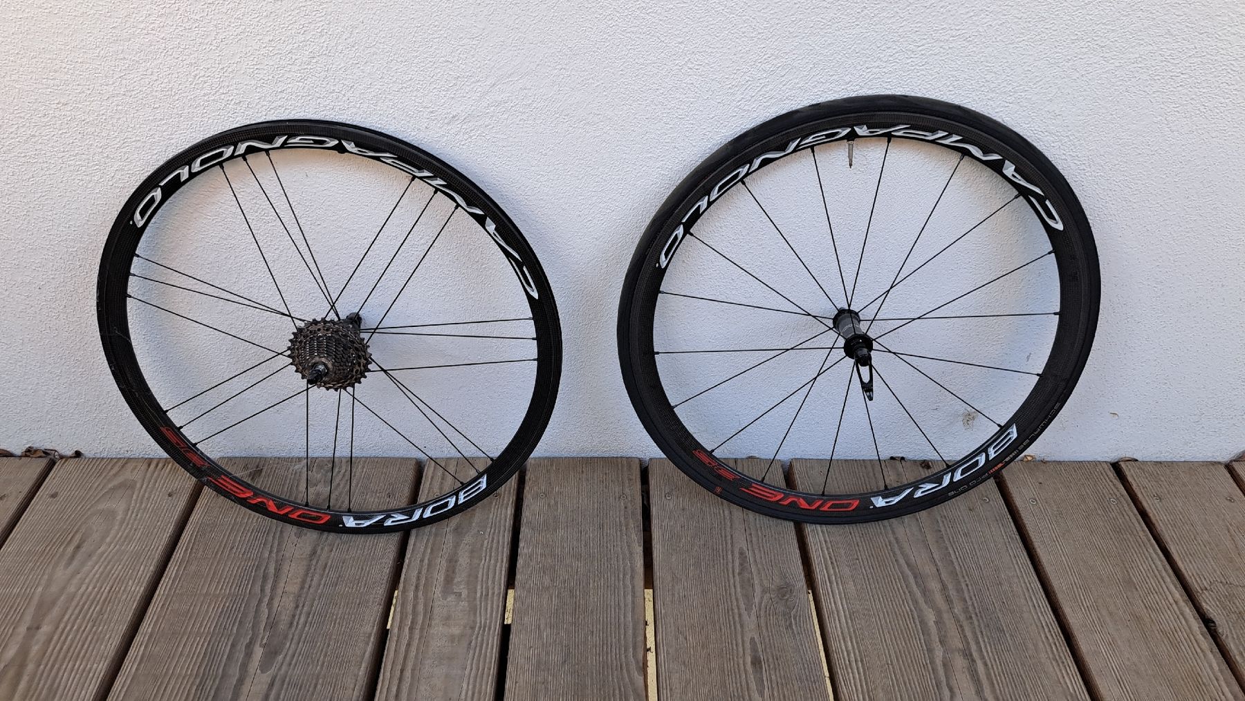Campagnolo Pneus & Kompletträder: Laufradsatz Campagnolo Bora One 35 – Gebraucht aus Maschwanden von stein856