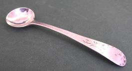Antiker Gewürz Löffel 925 Silber Exeter England 1819 / 1820