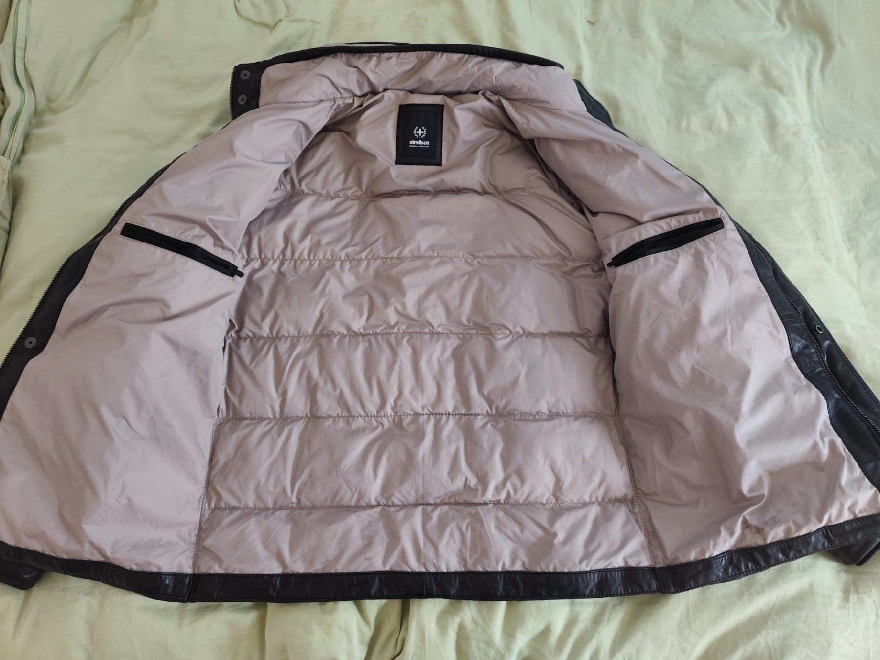 Strellson Giacche: Strellson Lammleder Winterjacke – Usato da Altdorf UR venduto da NullrundenToni 2