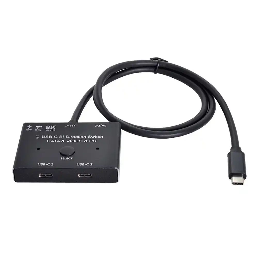 Unità & Adattatore: USB-C Bidirektional Switch 8K, Data & Video, Neu! – Nuovo e nell'imballaggio originale da Niederwil AG venduto da VST92