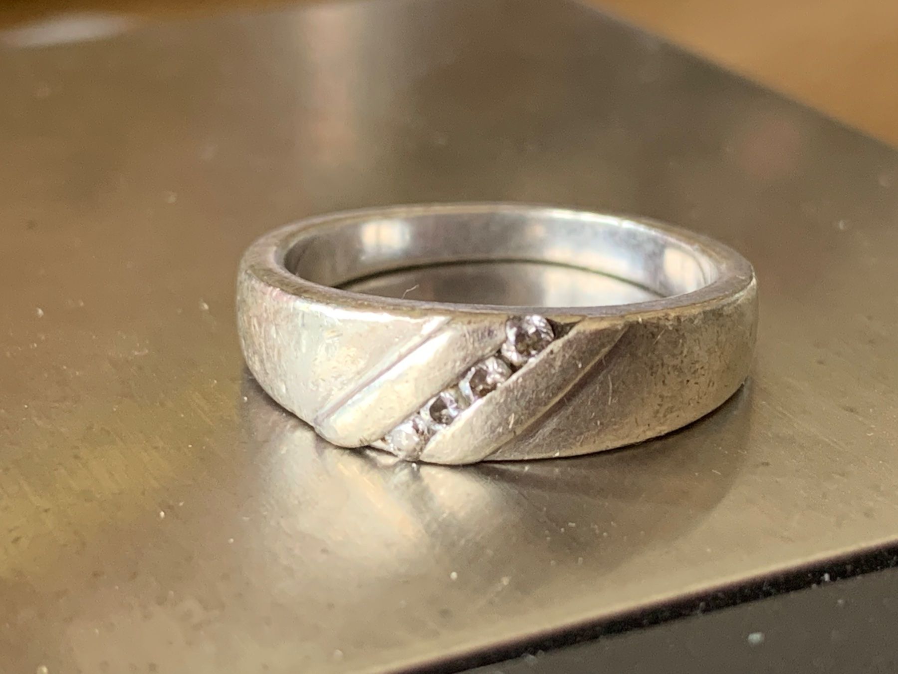 Anelli: Silberring 4 lines classico (59) – Usato da Laufen venduto da Bellebellezza 2