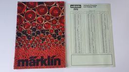 Catalogue Märklin 1978 F avec liste de prix
