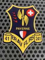 Aufkleber Fl RS 241 ER AV 41 Payerne 