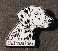 CC411 - Pin Hund - Dalmatiner