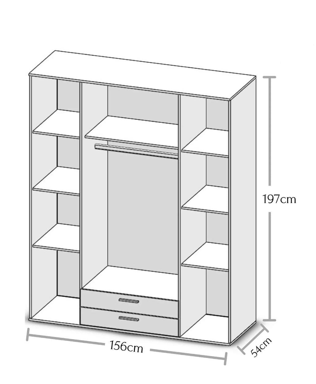 Schränke: Armoire 160x97x54cm – Gebraucht aus Schmitten FR von pierre345 2