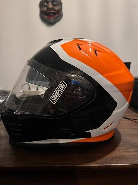 Caschi & visiere: CASQUE SIMSON VENOM TAILLE L – Nuovo e nell'imballaggio originale da Chavannes-de-Bogis venduto da sth_yzd6 1