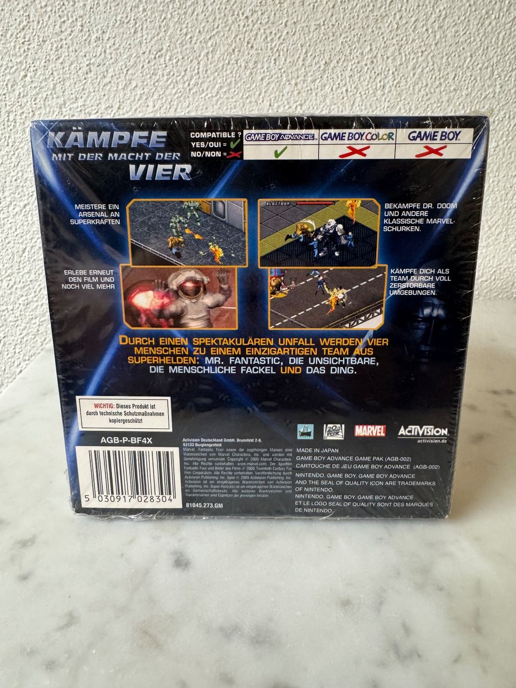 Nintendo Spiele: Fantastic 4 Game Boy Advance - Neu & OVP – Neu und originalverpackt aus Schaffhausen von Retrogaming90 1