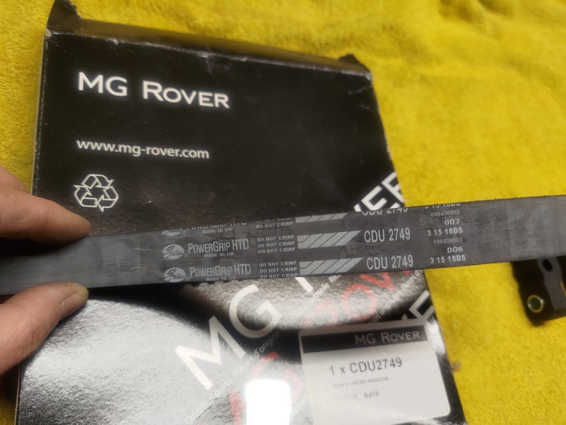 Tutti pezzi di ricambio auto: Pièces de service Rover, Lotus, MG – Nuovo e nell'imballaggio originale da Grimisuat venduto da Drizzt75 5