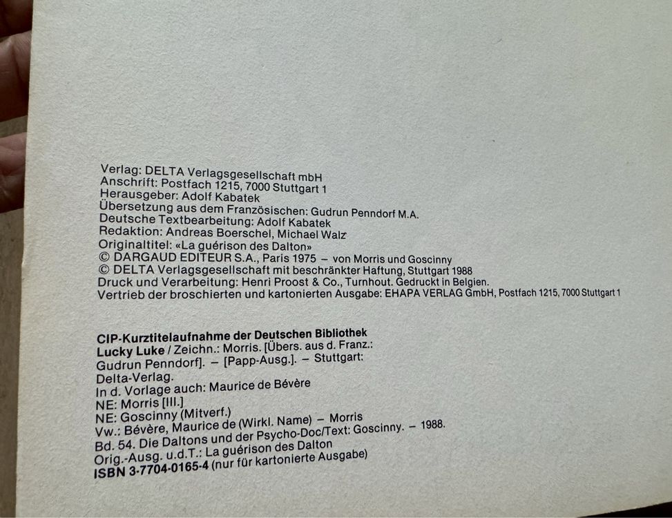 BD: 3 x Lucky Luke Hefte von 1988 und 1992 – D'occasion à Rothrist par Luckywinner 4