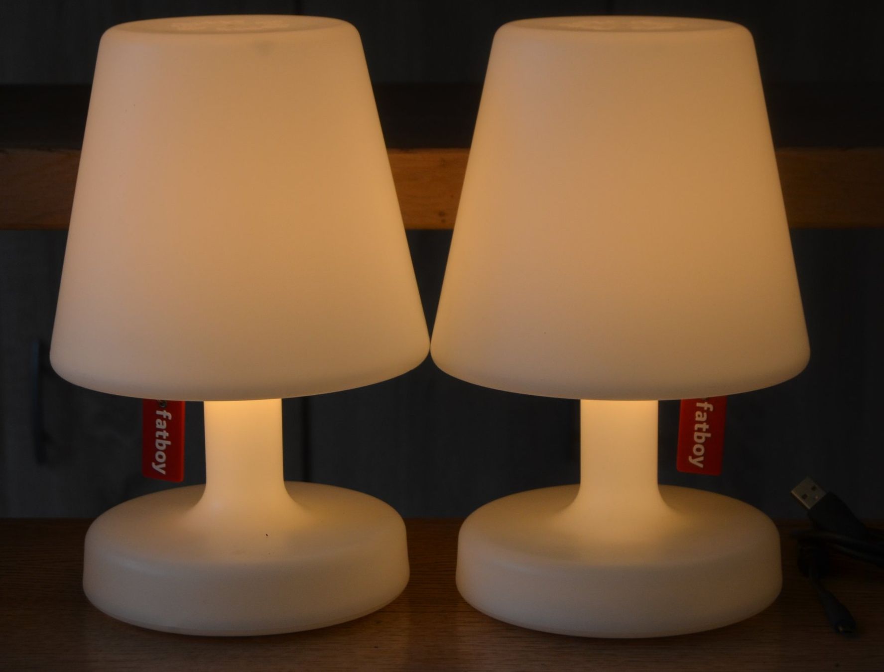 Fatboy Lampen: 2 x Fatboy Tischleuchte / lampe de table – Gebraucht aus Collonges von arashee