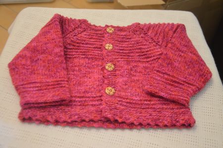 TAILLE 74 - VESTE NEU - HANDARBEIT