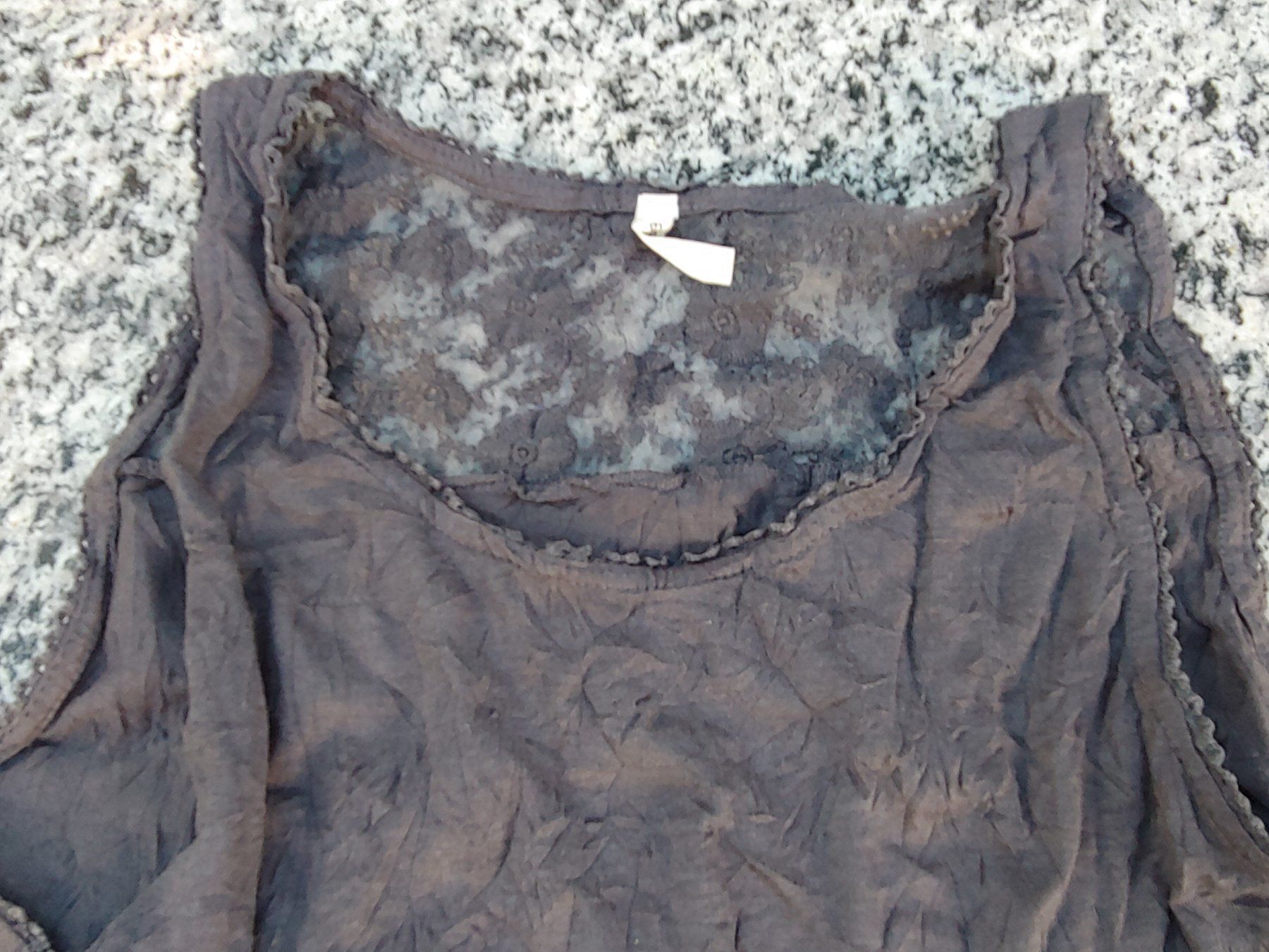 Top: Top, rauchblau, von Chicorée, S/M – Usato da Suhr venduto da andreas_2008 2