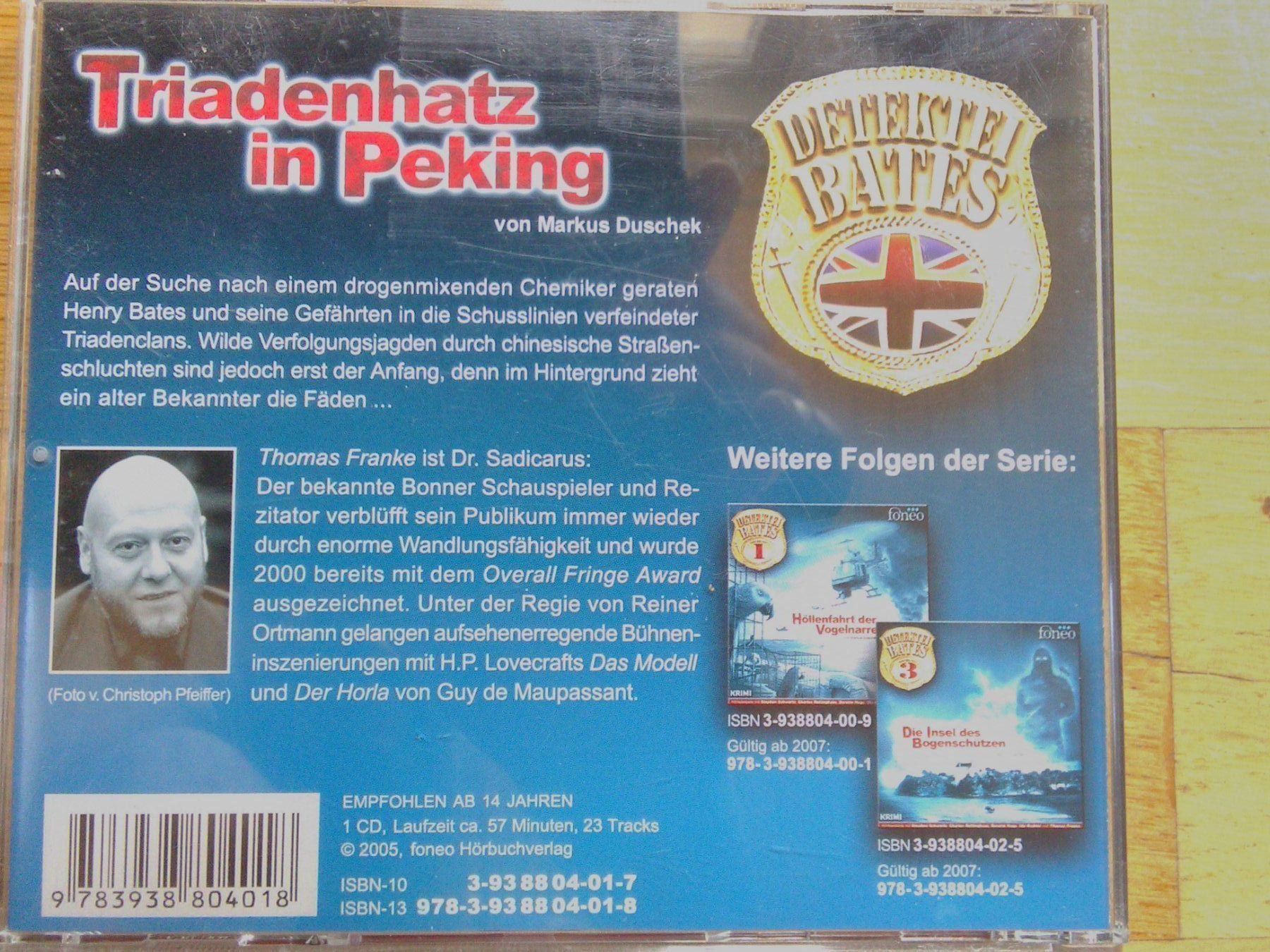 CD: Detektei Bates 1+2     (Markus Duschek) – Usato da St.Galllen venduto da elkaphone 8