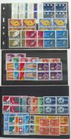 4er Blocks SETS 1968 Werbemarken, 1984 Europamarken,  1.Tags