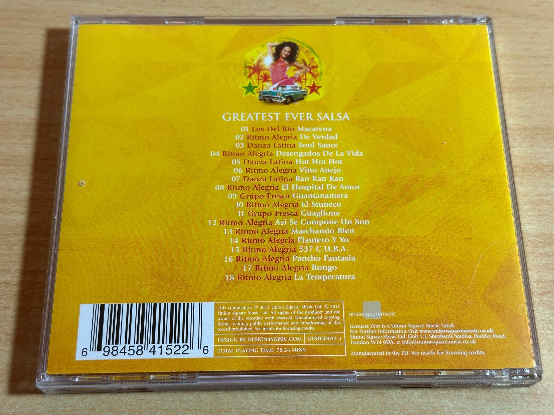 CD: Various - Greatest Ever Salsa - 3 CD – Usato da Rikon im Tösstal venduto da Alpenmutz 5