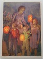 Bundesfeierpostkarte Nr.83 - 1947 - Lampionumzug , ungel.