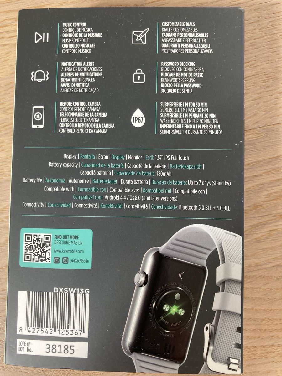 Smartwatch: Smartwatch reloj intelligente – Nuovo e nell'imballaggio originale da Otelfingen venduto da pat_8jmb 1