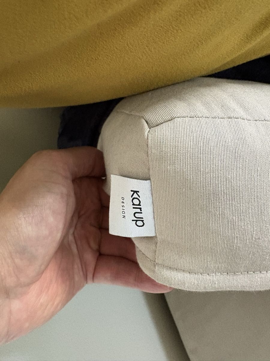 Karup Divani: Schlafsofa Karup Chico mit Tagesdecke / Damast – Usato da Zürich venduto da seb_8rsb 6