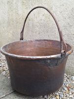 5 kg -Kupferkessel,antik zum Kochen oder Deko !