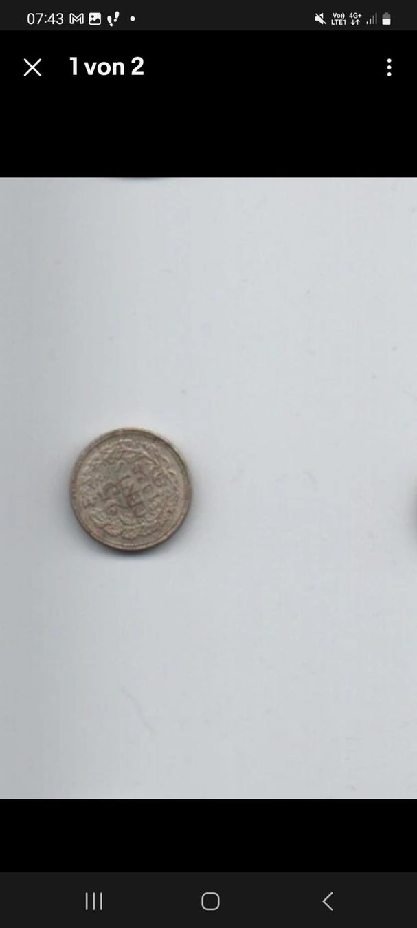 Tutti le monete: Niederlande 25 Cent 1925&1926, Silber 2x – Usato da Allschwil venduto da phi_65my