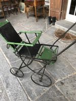 Kinderwagen antik grün verstellbar gebraucht