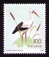 2013_1466_WEISSSTORCH !_ROHRKOLBEN_ Noch frankaturgültig !**