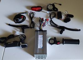 E Scooter Controller Komplettset 800W 48-72V 3 Gang