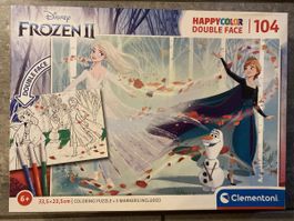 Frozen Malpuzzle, Doppelseitig, 104 Teile ❄️☃️