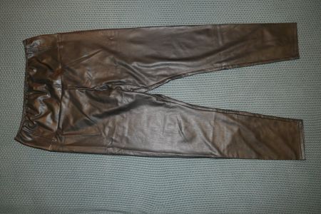 SeXy Leggings Leder Optik Marke Opus DE , hoher Bund Gr. 42