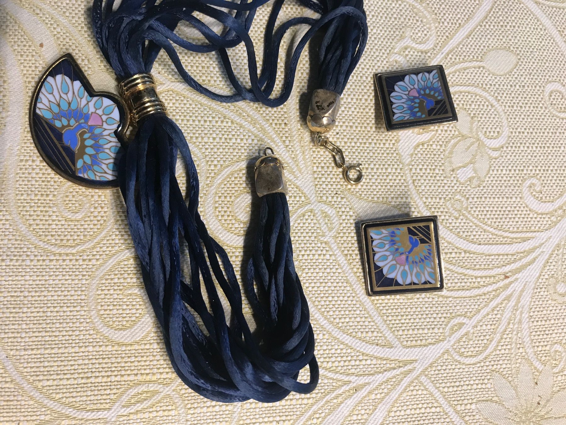 Colliers: Michaela Frey Schmuckset , Halskette und Ohrclips – D'occasion à Wettingen par Andres54 7