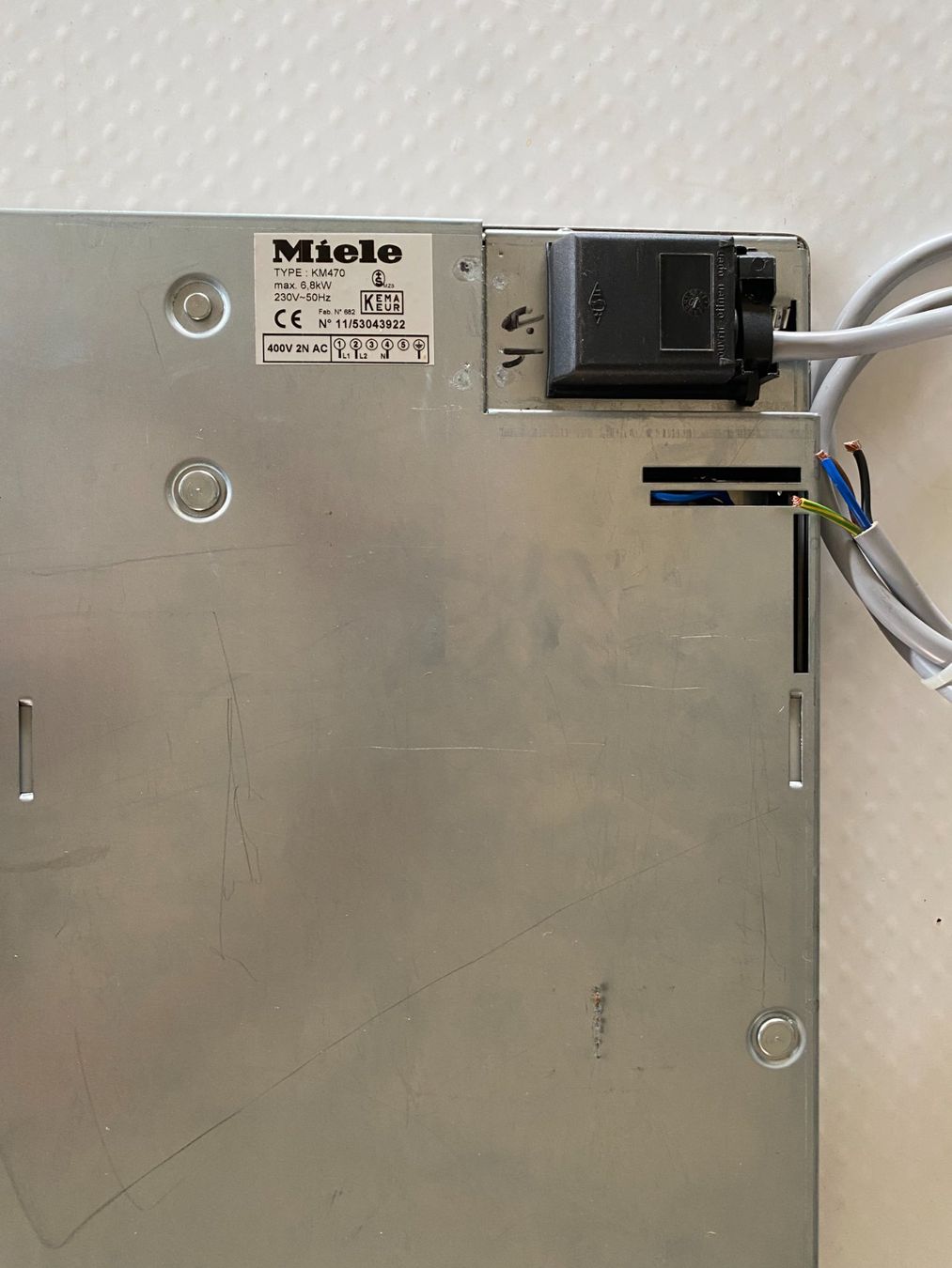 Miele Cucine: MIELE  KM470    Plaque INDUCTION – Usato da Cortaillod venduto da cri_hw2g 2