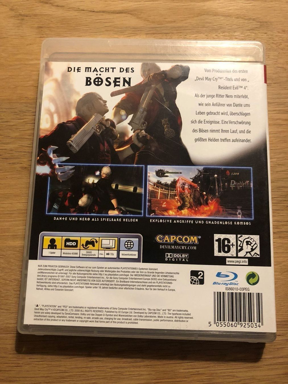 Sony Spiele: Devil May Cry 4 für Ps3 – Gebraucht aus Kestenholz von Inna09 1