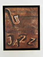 Jazz Art - Textured Saxophone Art, Framed - Stylish Decor