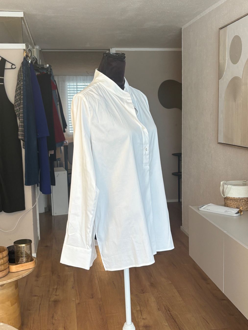 Camicette: Milano Italy Bluse Baumwolle – Usato da St. Margrethen SG venduto da dijanaO 4