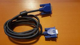 Kabel D-Sub 15 polig, drei reihig, 1.4Meter