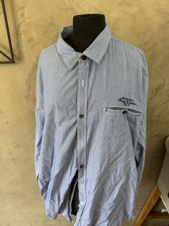 Chemise Losan  rayée bleu/blanc - Taille 3XL
