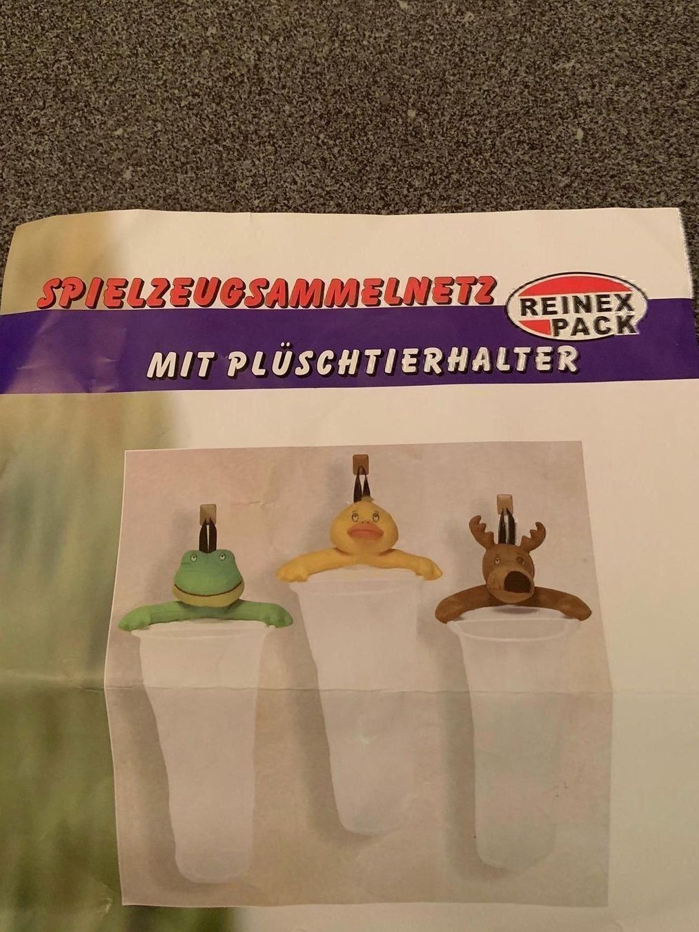 Giocattoli: Sammelnetz: Plüschtiere, Hängeorganizer – Nuovo e nell'imballaggio originale da Hünenberg See venduto da spartakus02 1