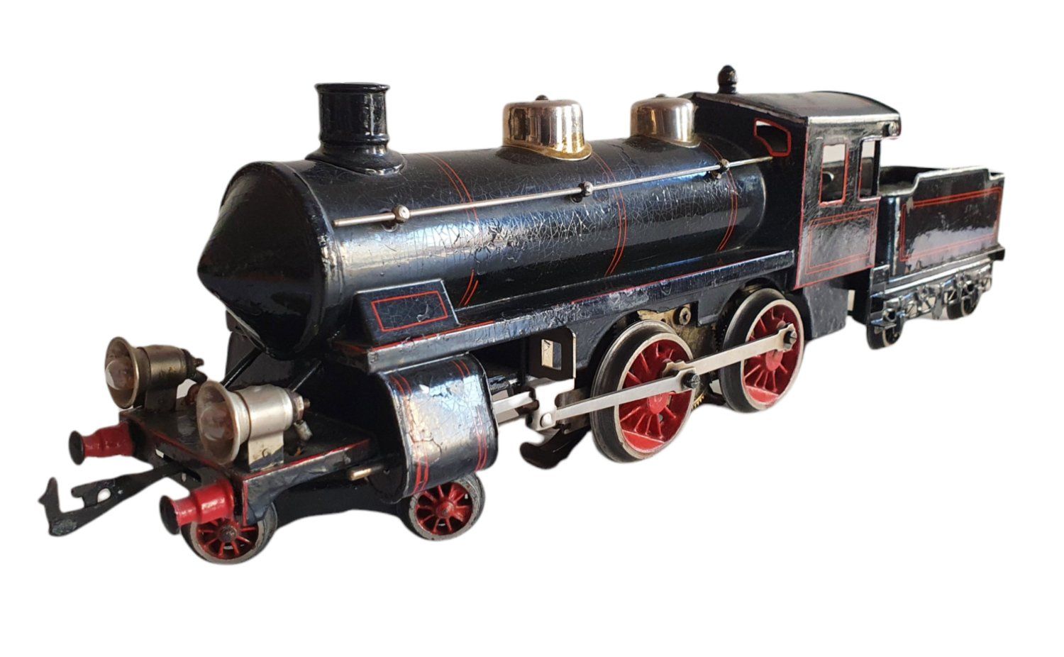 Bing Modellini di ferrovie: grosse Bing 18 Volt Dampflok mit Tender Spur 1 – Usato da Flawil venduto da RoverVitesse 3