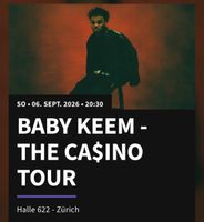 Baby Keem Zürich Stehplatzticket