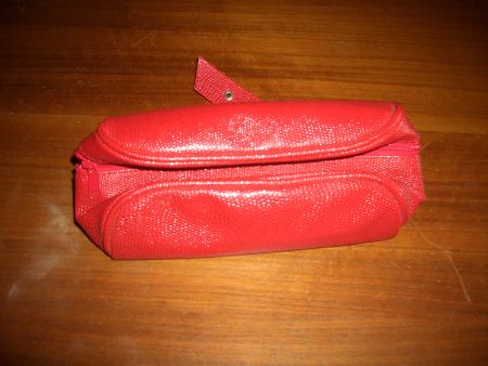 Bauchtäschli rot mit Reissverschluss neu