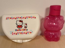 Tupperware - Hello Kitty Brotdose und Trinkflasche