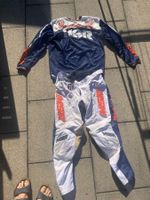 Enduro Moto Cross Combo Malcom Smith blau weiss